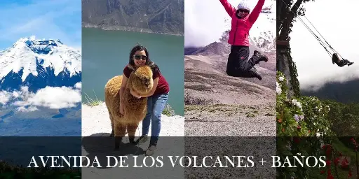 Aventura Andes – Quilotoa + Baños + Chimborazo – 4 días